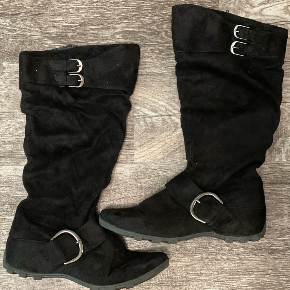 Maurices Over the Calf Boots